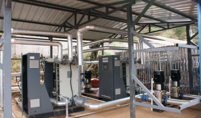 深圳光納電子有限公司--空壓機余熱回收