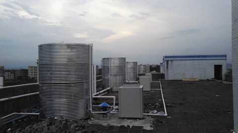 惠州馬安中學(xué)空氣能熱水器工程回訪