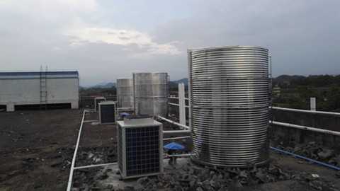 惠州馬安中學(xué)空氣能熱水器工程回訪