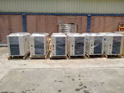 圓之能節(jié)能科技安裝深圳冠旭電子公司的【空氣能熱水器工程】前奏