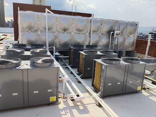 空氣能中央熱水機組