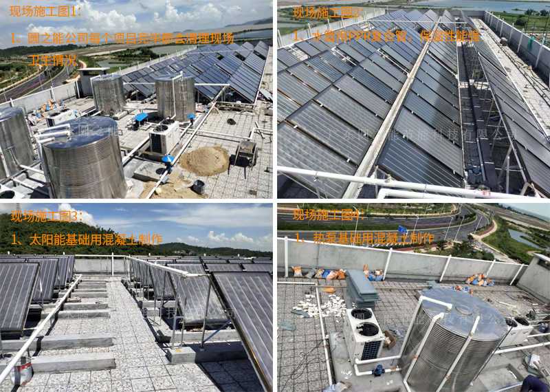 工廠太陽能熱水器